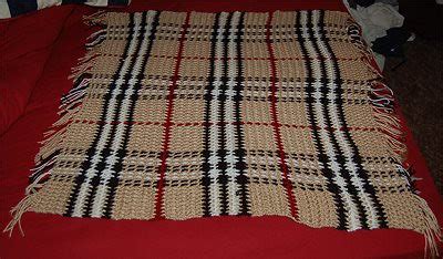 burberry check blanket|crochet burberry blanket yarn patterns.